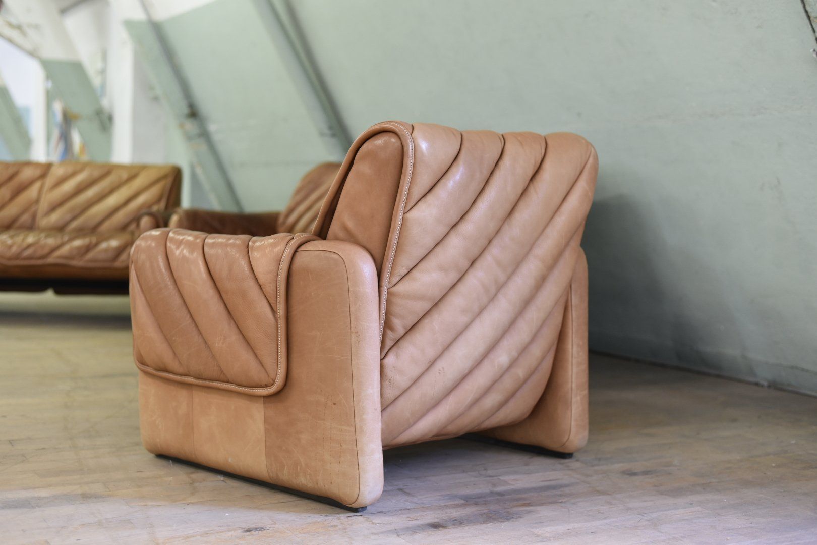 Divani: Vintage Leder Polstergruppe – Usato da Lichtensteig venduto da UsedIN 9