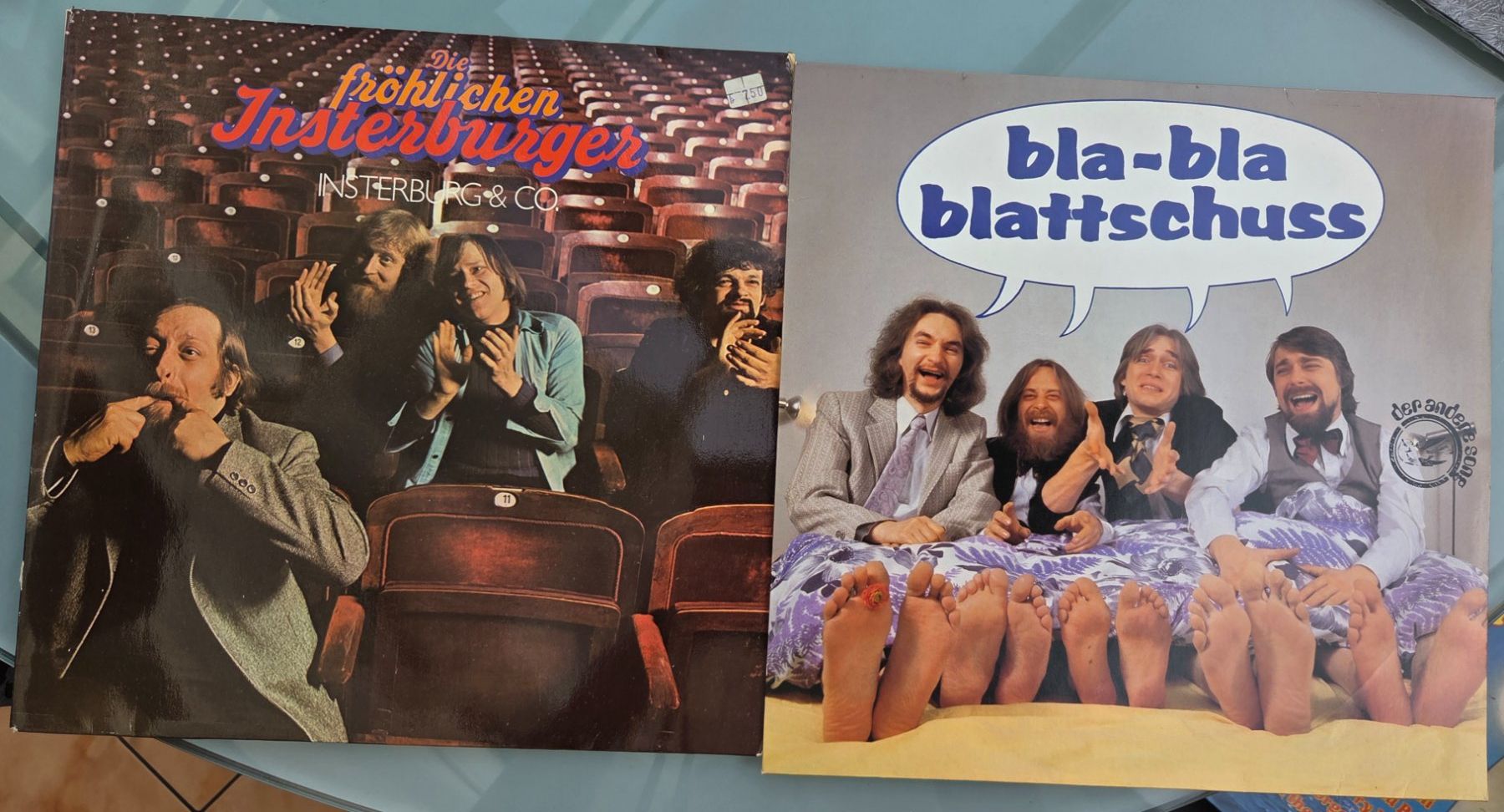 Dischi in vinile: Fröhliche Insterburger & Blattschuss - 2 Schallplatten! – Usato da Pratteln venduto da Barfuss999