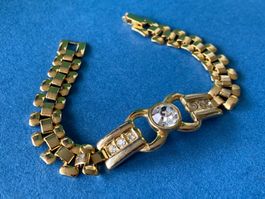 Armband vergoldet Klunker (19cm)