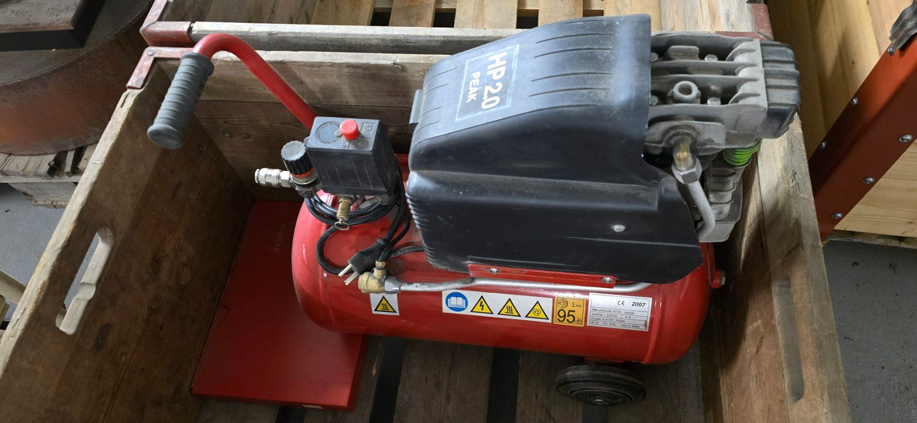 Kompressoren: Kompressor HP 20 Peak – Gebraucht aus Uetliburg SG von SUGORI