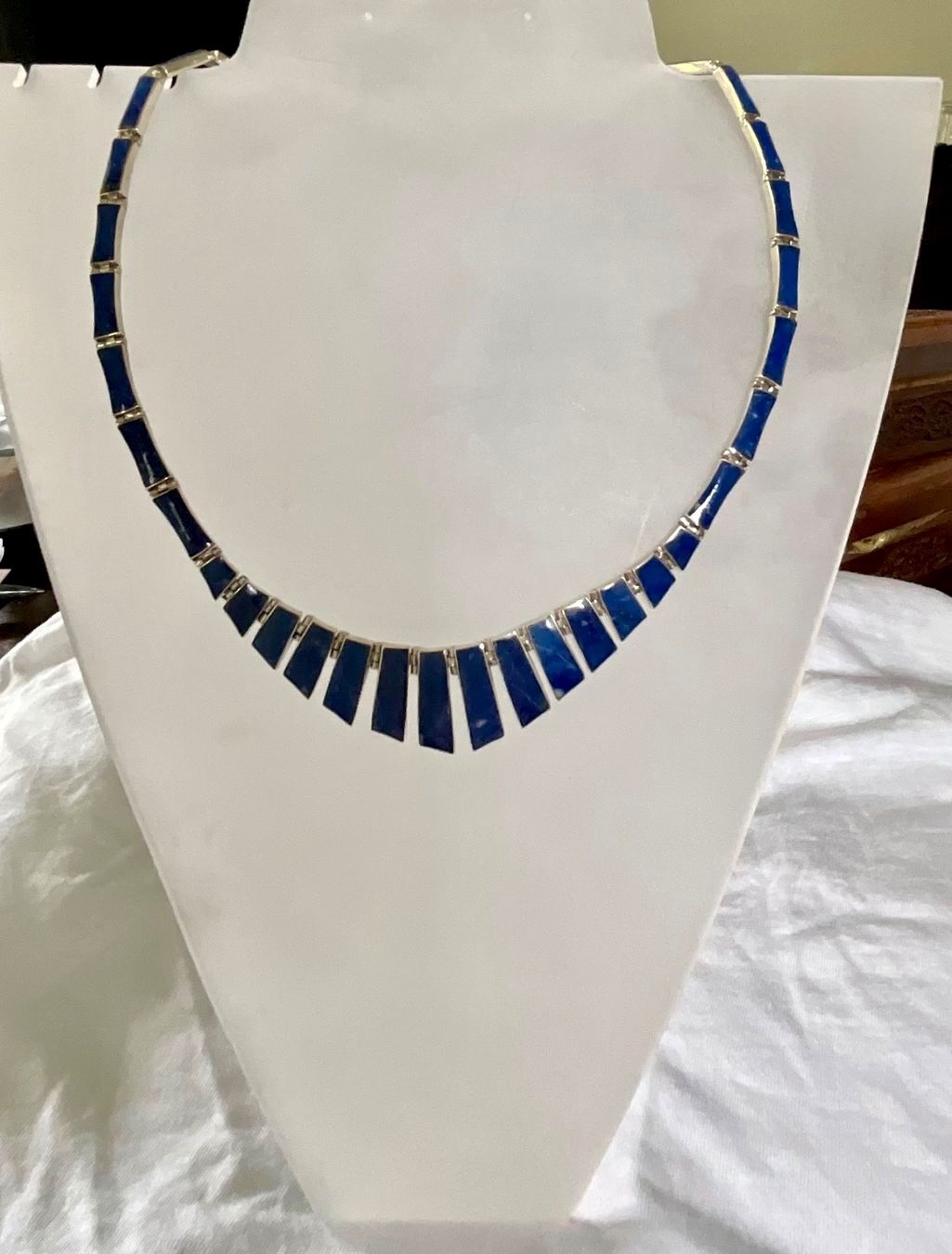 Catenine: NEU Sterling Silber 950 mit Lapislazuli – Nuovo e nell'imballaggio originale da Bern venduto da Javero 9
