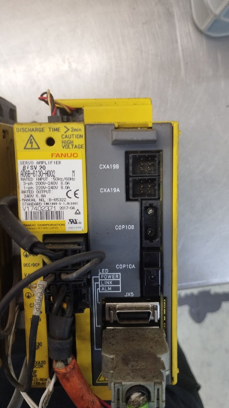 Fanuc Componenti elettronici: servo amplifier Fanuc – Usato da Corcelles-le-Jorat venduto da Benelli_m2 2
