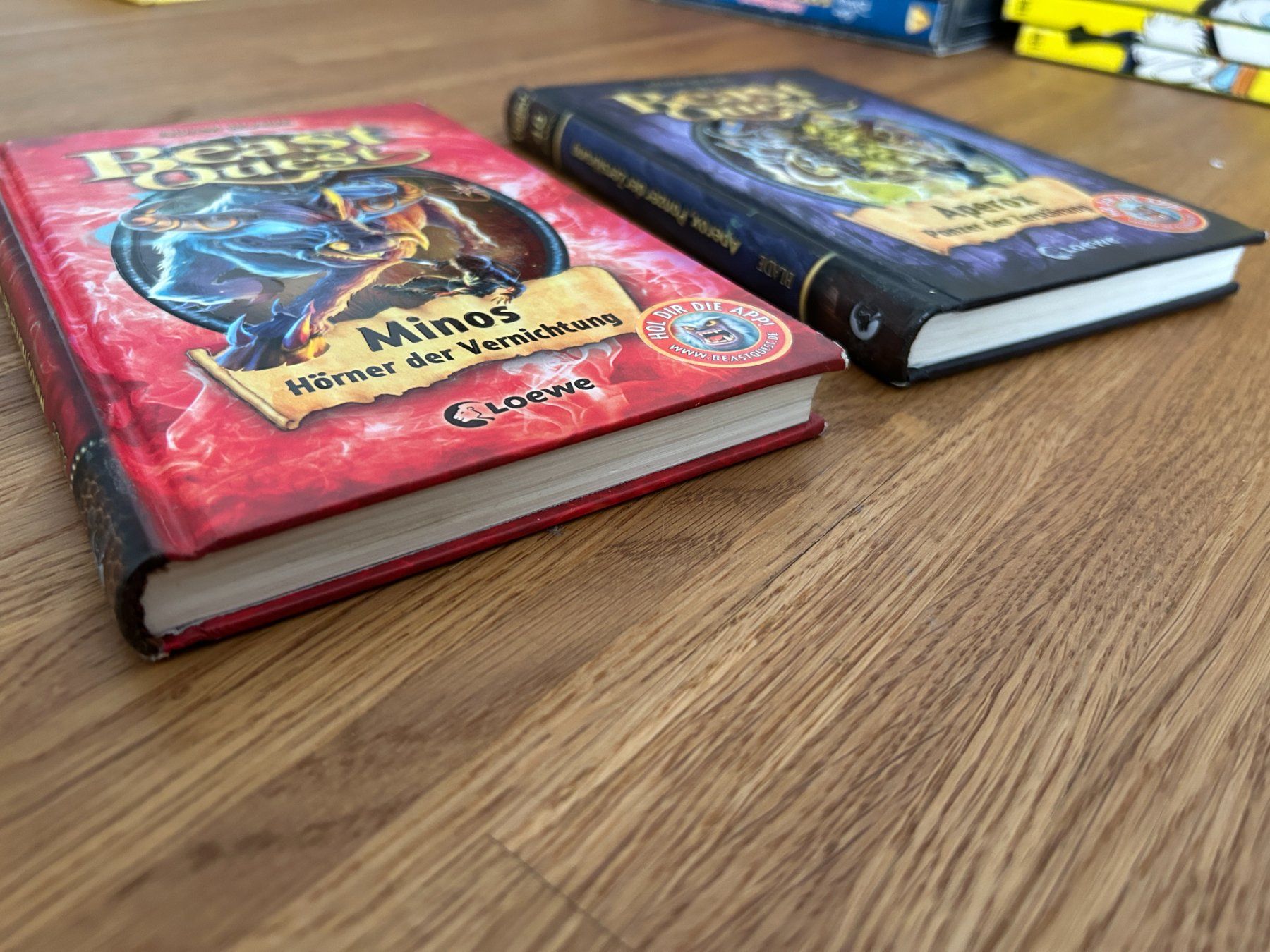 Libri: Buch Beast Quest - "Minox" und "Aperox" – Usato da Küsnacht ZH venduto da filo_fila8700 2