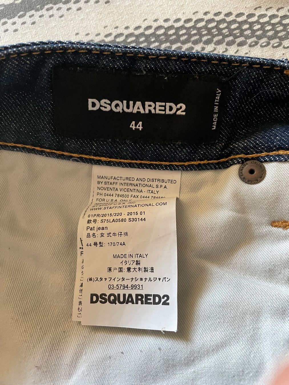 Dsquared2 Jeans: Dsquared2 Jeans Damen dunkelblau IT44 – Usato da Bern venduto da Rigoler 3