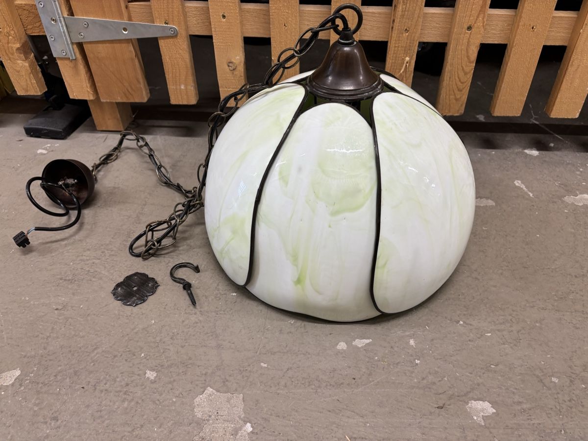 Lampadari & plafoniere: Tiffany Style hellgrün/mint 37 x 27 cm – Usato da Flums venduto da Limatools