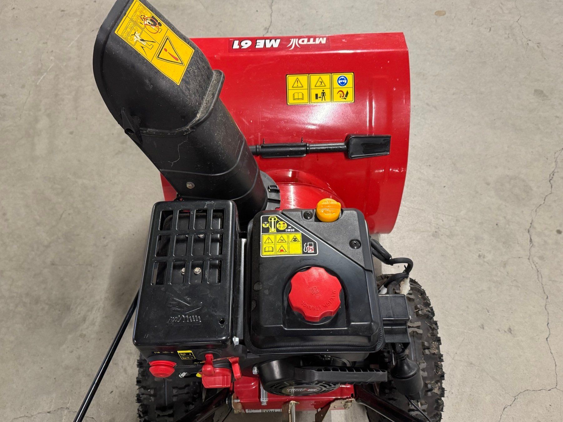 Mtd Tutte le macchine: Schneefräse MTD ME61 – Usato da Amsoldingen venduto da 242GT 7