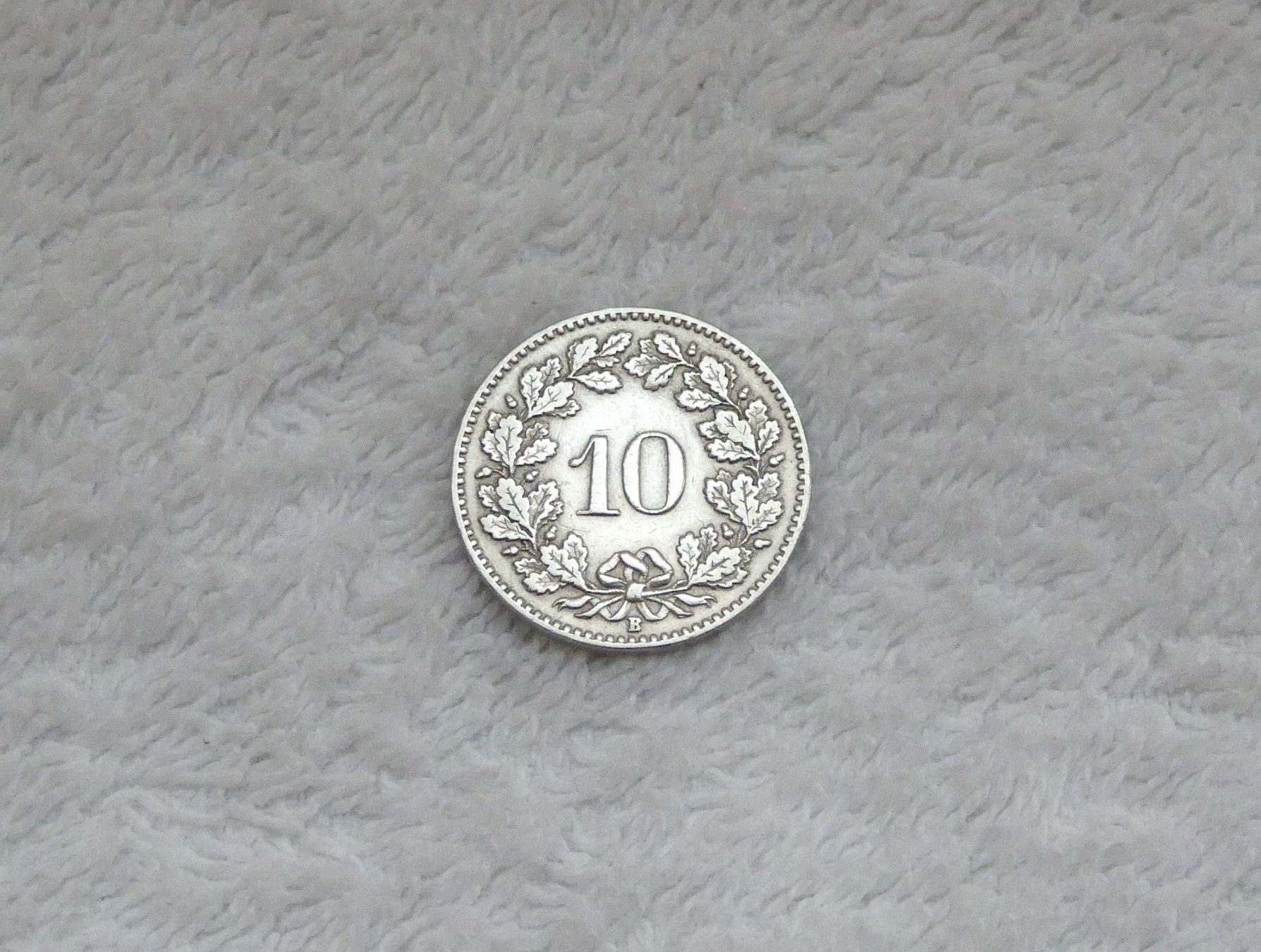 Tutti le monete: 10 centimes/rappen 1919 – Usato da Nyon venduto da Ilmi09 1
