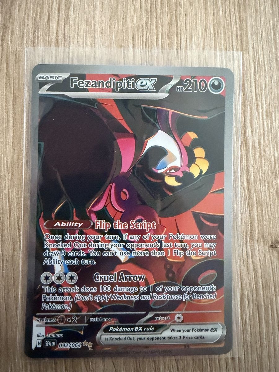 Pokémon Carte collezionabili: Fezandipiti EX – Nuovo (secondo la descrizione) da Gränichen venduto da eni_vn8k