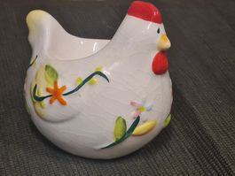 Keramik Eierbecher, ca. 10x9x8 cm