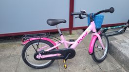 Puky Kinderfahrrad 16 Zoll rosa mit Korb guter Zustand