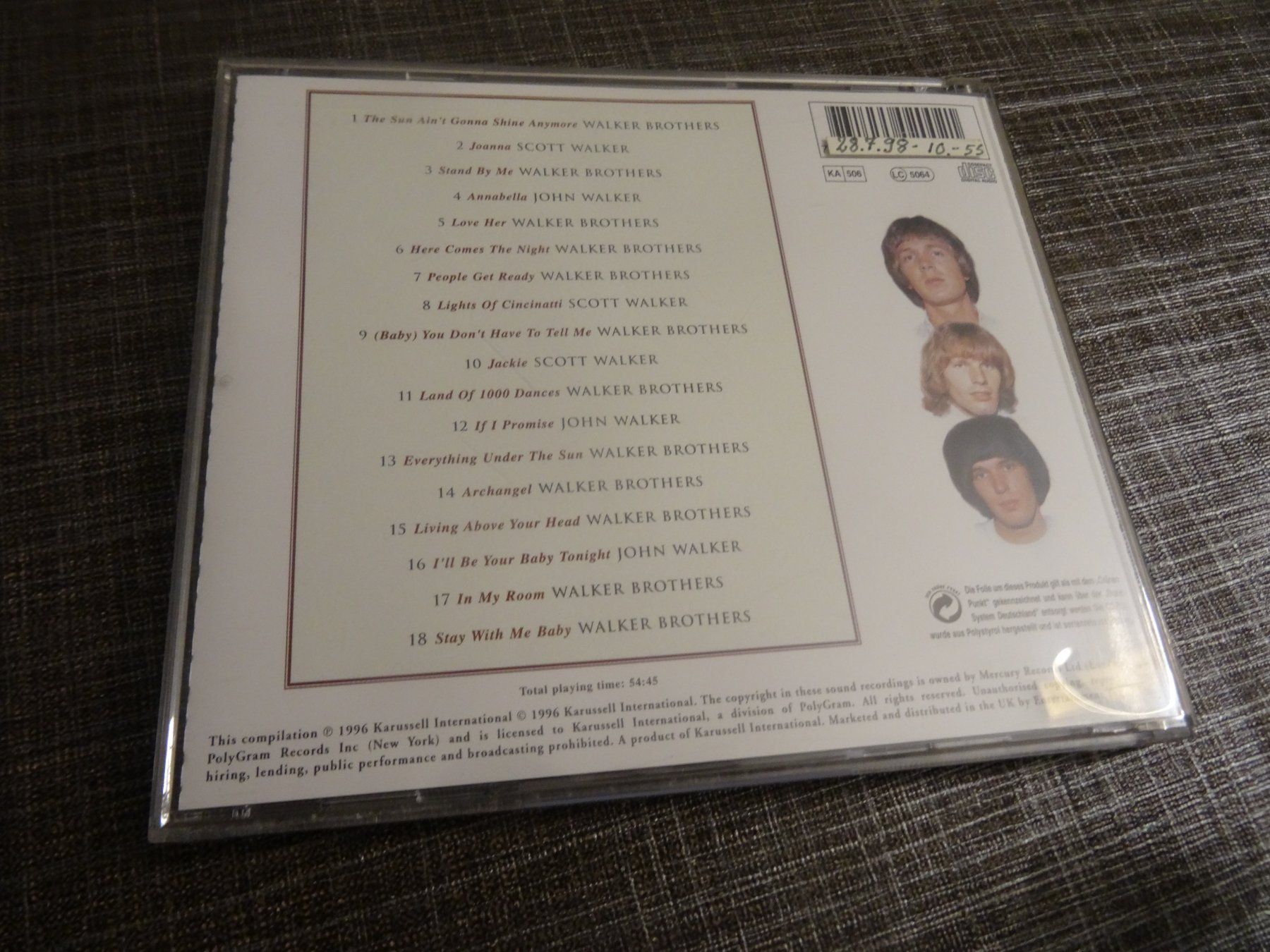 CDs: The Walker Brothers - The Collection CD – Gebraucht aus Olten von Disc-Ausverkauf 1