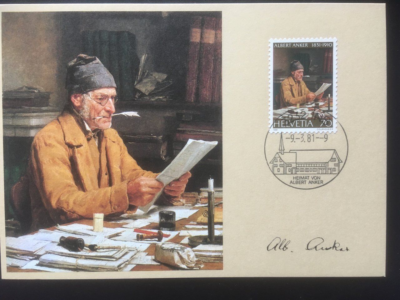 Tutti i francobolli: 4 Maximumkarten 1981-87 – Usato da Nesslau venduto da andi_hon 1