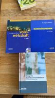3 Lehrbücher Volkswirtschaft und BWL akzeptabel