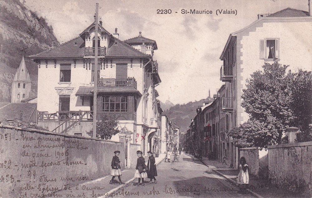 St Maurice Vs Animée En 1909 Kaufen Auf Ricardo 