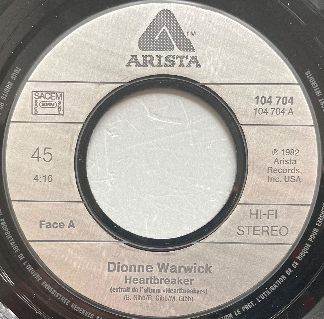 Dischi in vinile: DIONNE WARWICK - HEARTBREAKER – Usato da Poliez-Pittet venduto da Newtown-Records 2