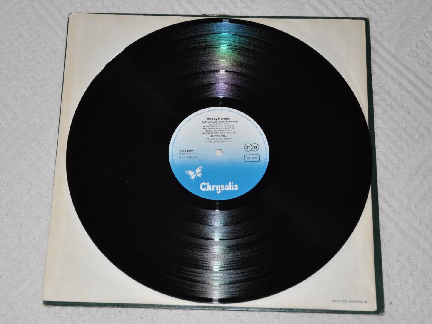 Schallplatten: LP Jethro Tull - Heavy Horses – Gebraucht aus Boll von Theodora15 4