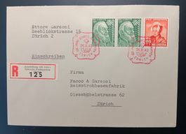 R - ORTSBRIEF MIT SONDERSTEMPEL 1943