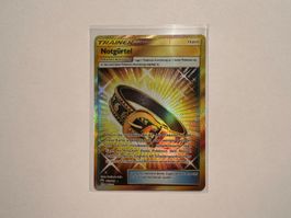 Notgürtel Secret Rare Goldkarte DE