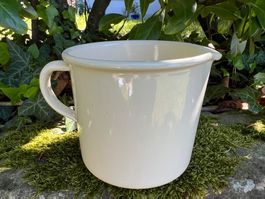 Vintage Kanne - Emaille - Shabby