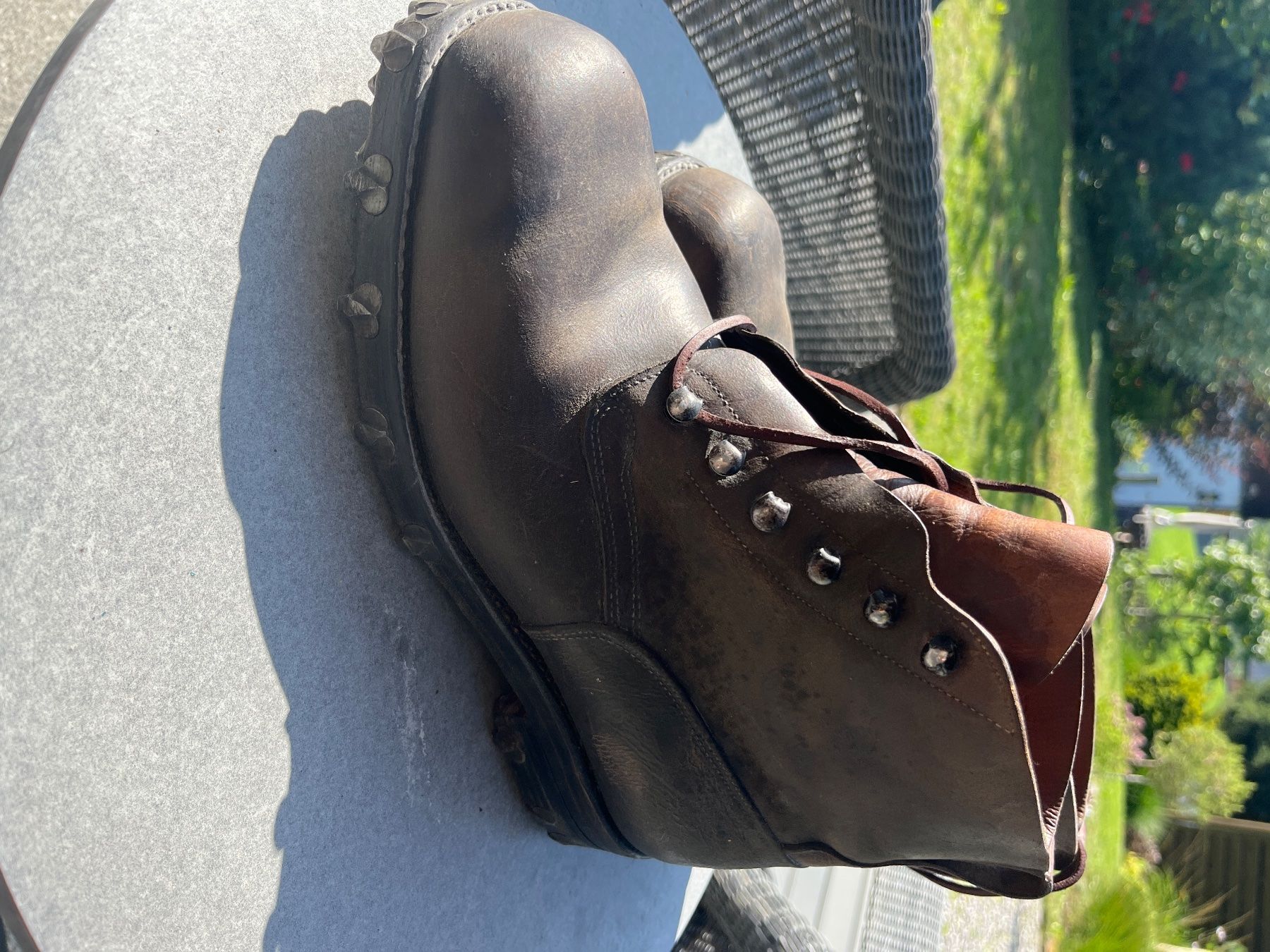 Chaussures hommes: Bergschuhe genagelt – D'occasion à Lenk im Simmental par 1129 1