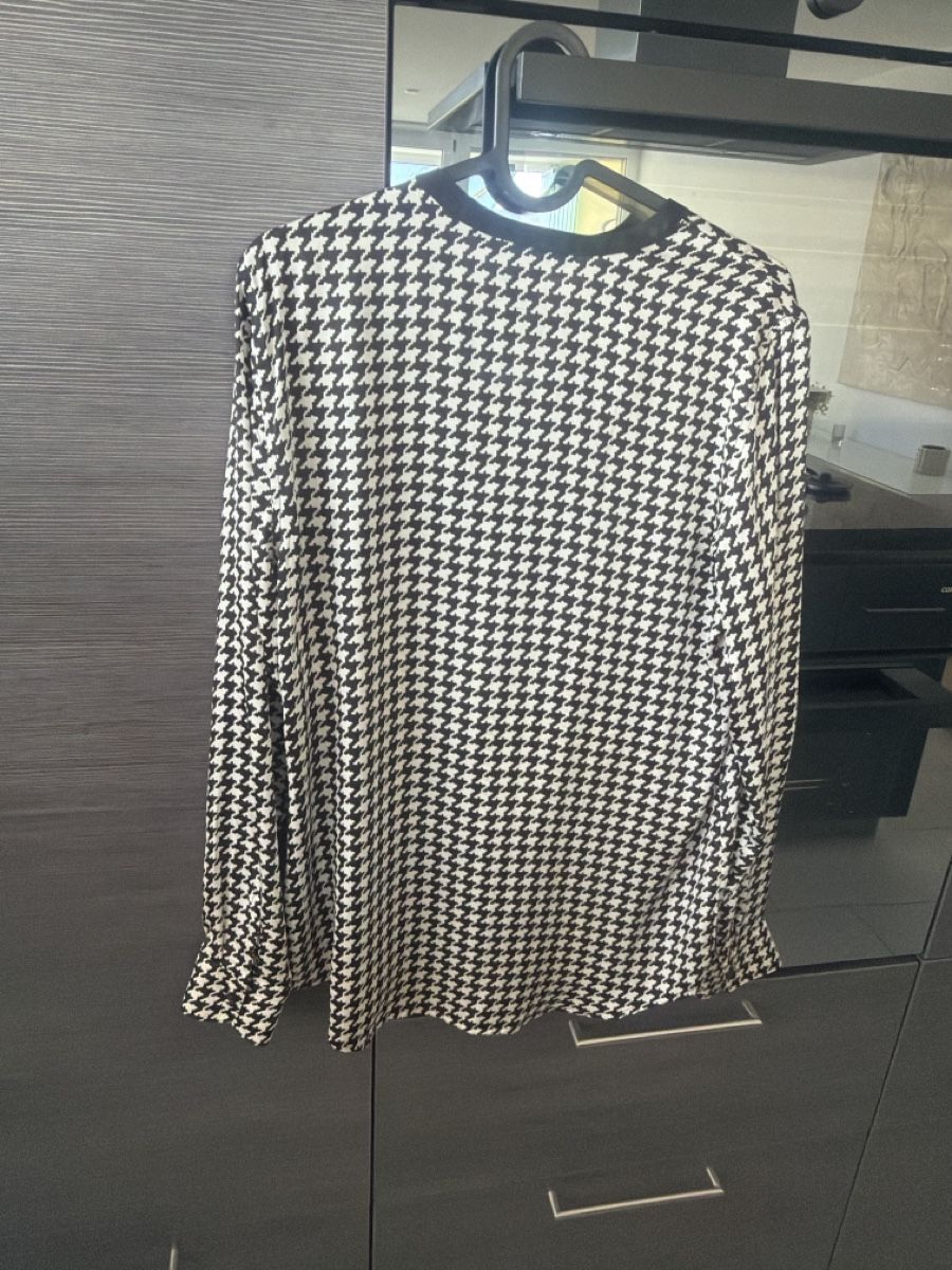 Ralph Lauren Blusen: Lauren Ralph Lauren Bluse Gr. S Hahnentritt Schwarz Weiss El – Neu (gemäss Beschreibung) aus Wallisellen von Lan_82sz 4