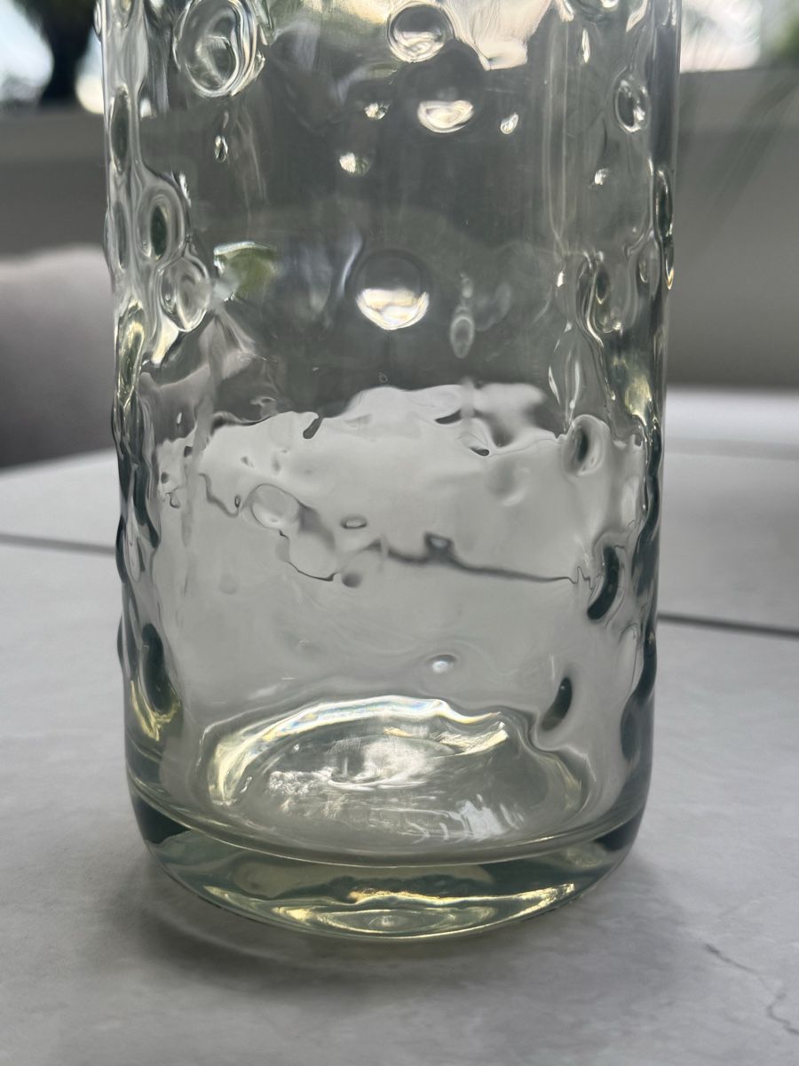 Autres vaisselles & verres: Sodabär Glasflasche transparent strukturiert  – D'occasion à zürich par Bailey17 5