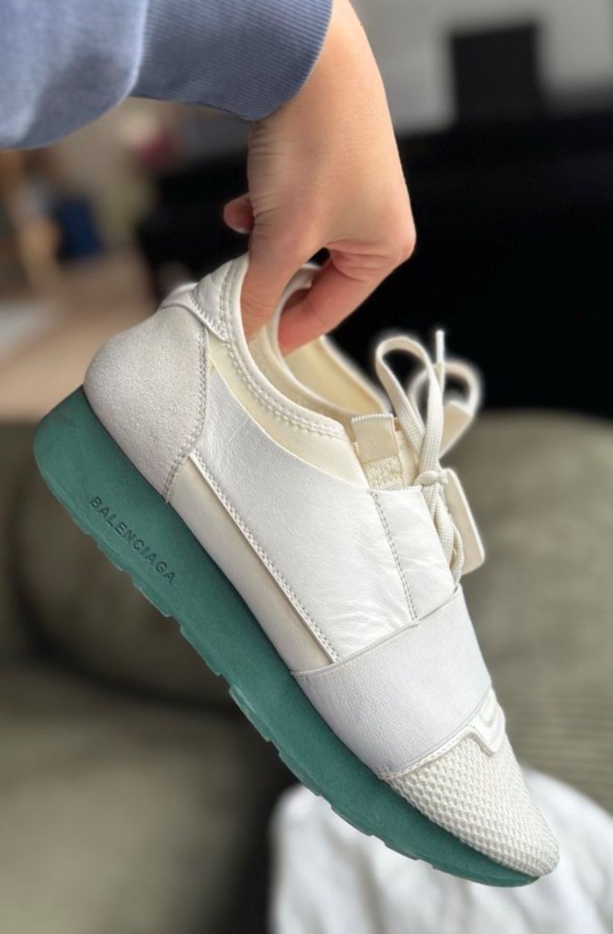 Balenciaga Scarpe da donna: BALENCIAGA LEATHER SNEAKERS \  38 – Usato da Zollikon venduto da ces-chic 7