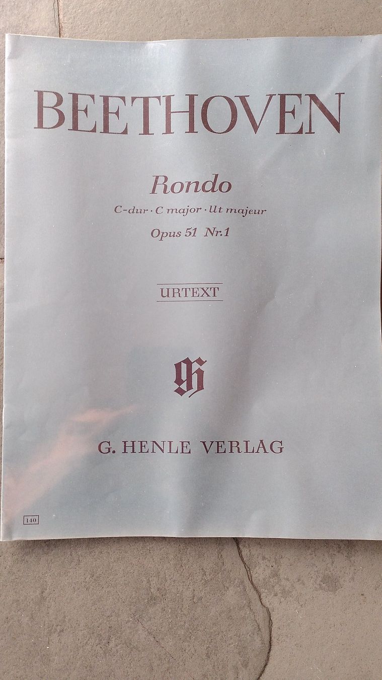CD: Beethoven Rondo C-dur Opus 51 Nr.1 – Usato da Wettingen venduto da soluna03