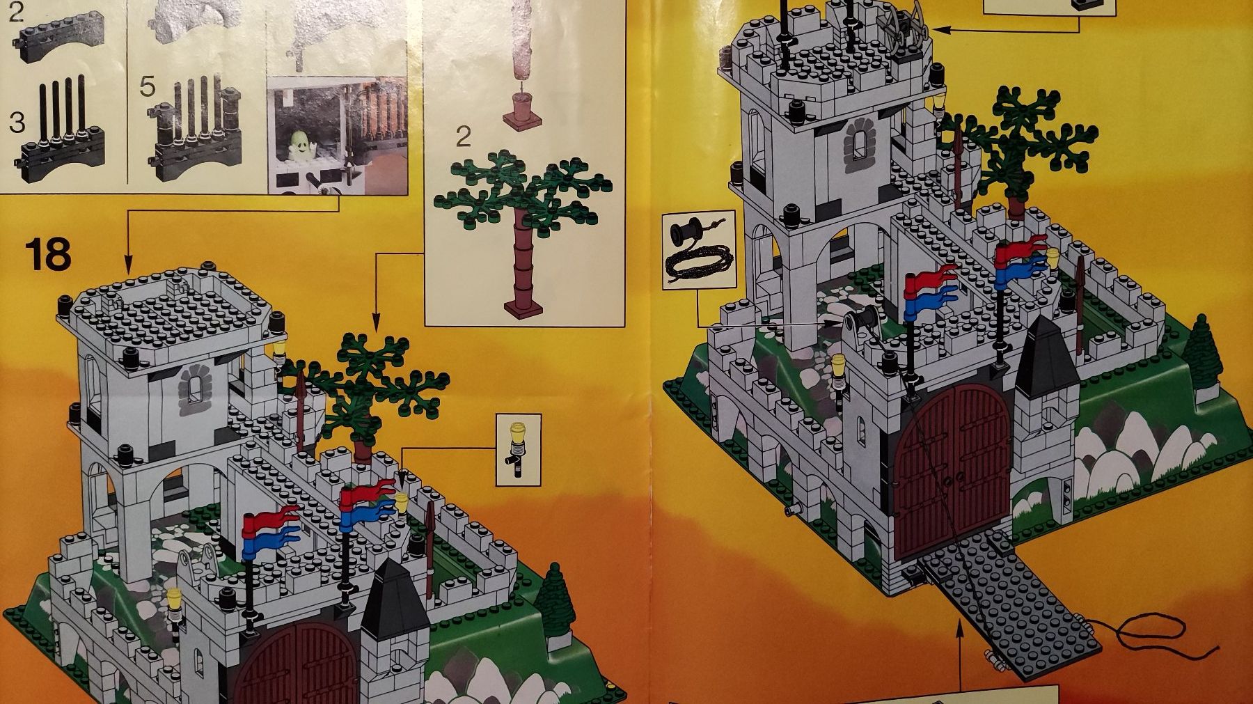 Lego Kit di costruzioni: LEGO Castle Anleitung / Instructions - 6081 – Usato da Muhen venduto da Legoholic 4