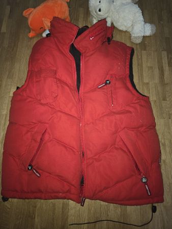 Gilet rouge sans manches Anapurna, taille S, parfait état!
