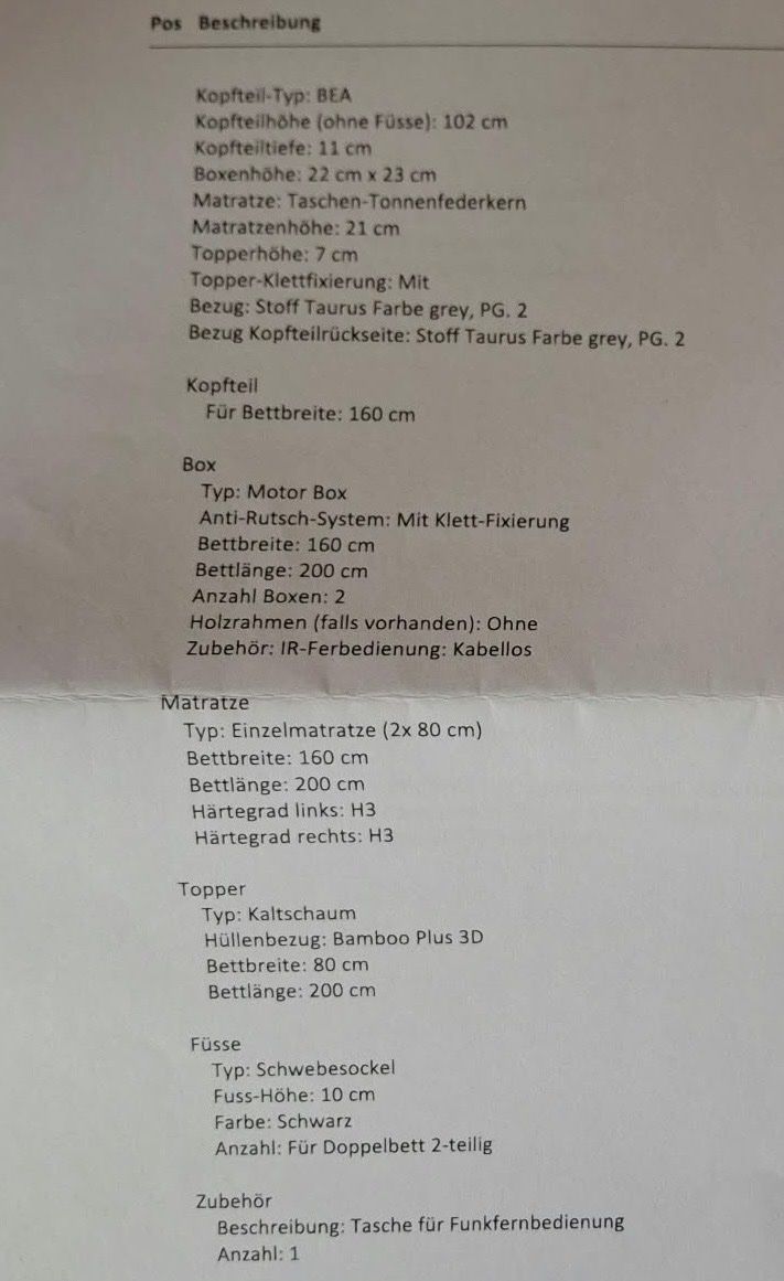 Betten: Boxspringbett elektrisch wie neu – Gebraucht aus Steckborn von C.Alexandropoulos 2
