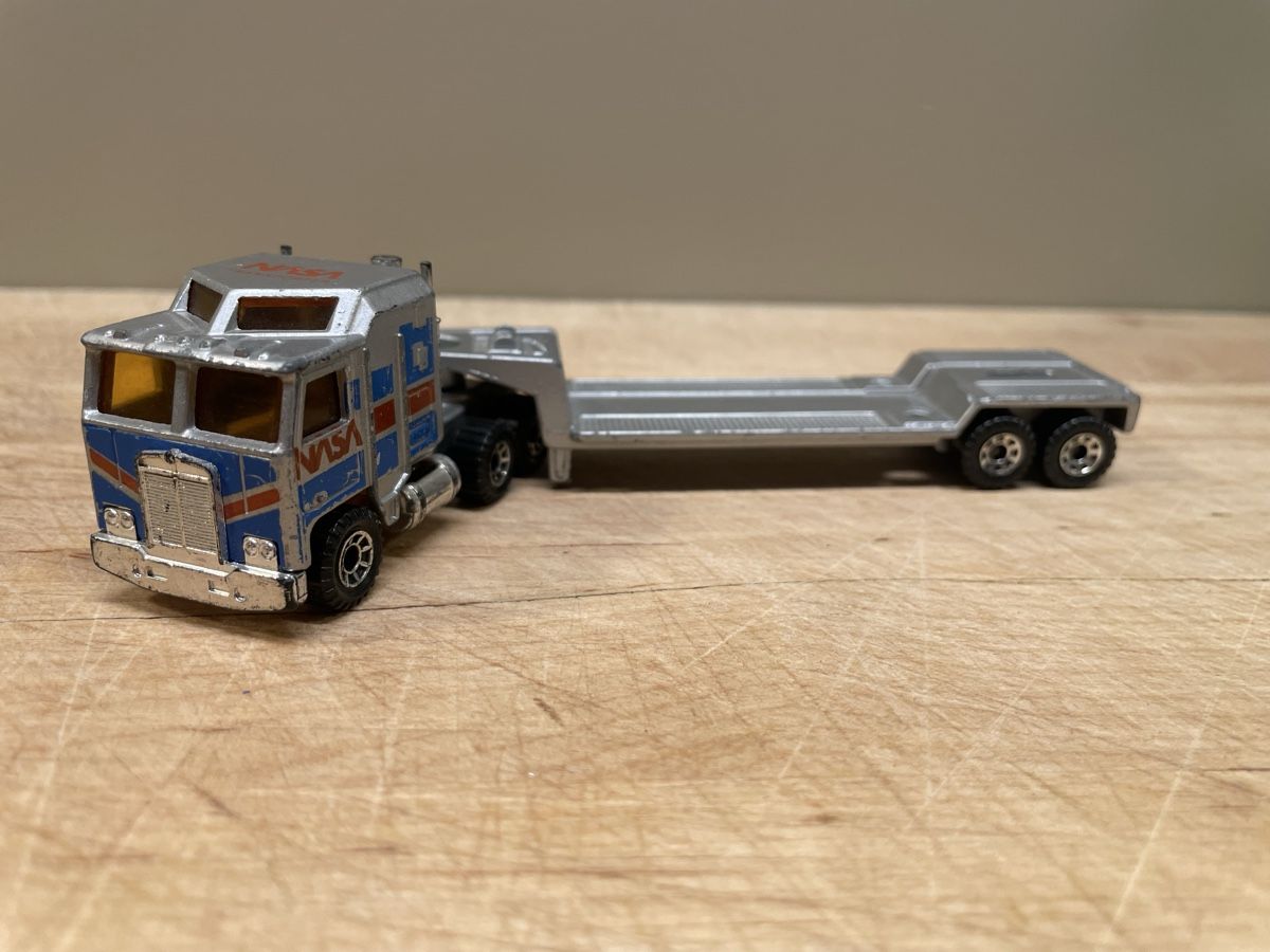 Matchbox Giocattoli: Matchbox Convoy Kenworth NASA Sattelschlepper – Usato da Frauenfeld venduto da Challenger77 2