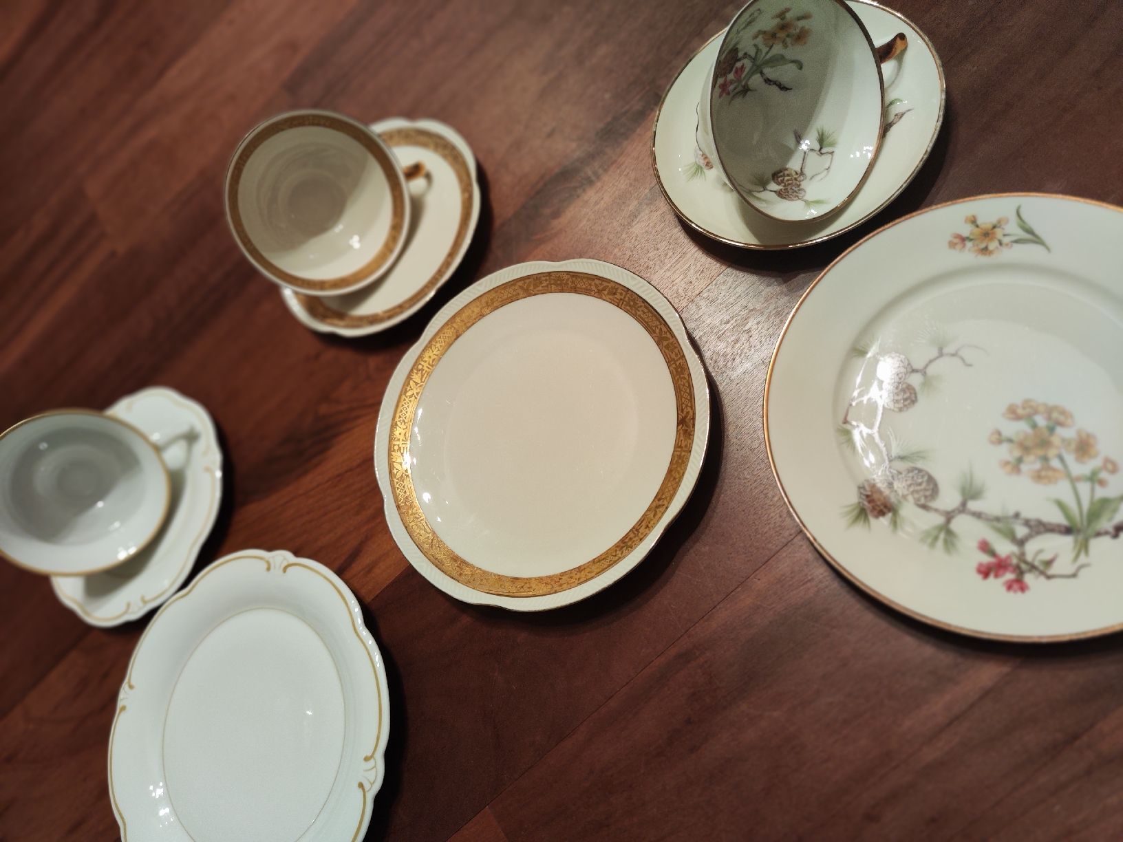 Set di piatti: Sammeltassen Gedecke – Usato da Rheinfelden venduto da Sandra220 3
