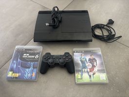 PlayStation 3 (PS3) avec 2 jeux en parfait état!