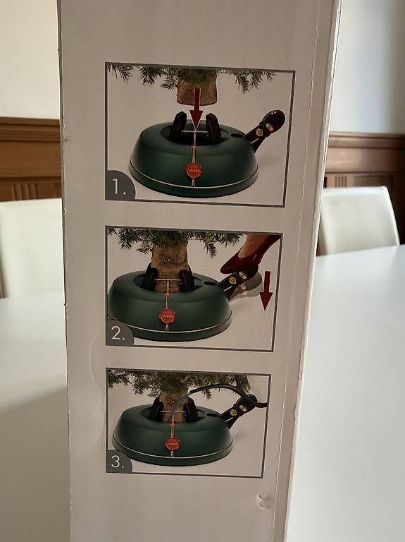 Basi per albero di Natale: Tannenbaumständer Krinner – Usato da Bern venduto da kat_5c62 1