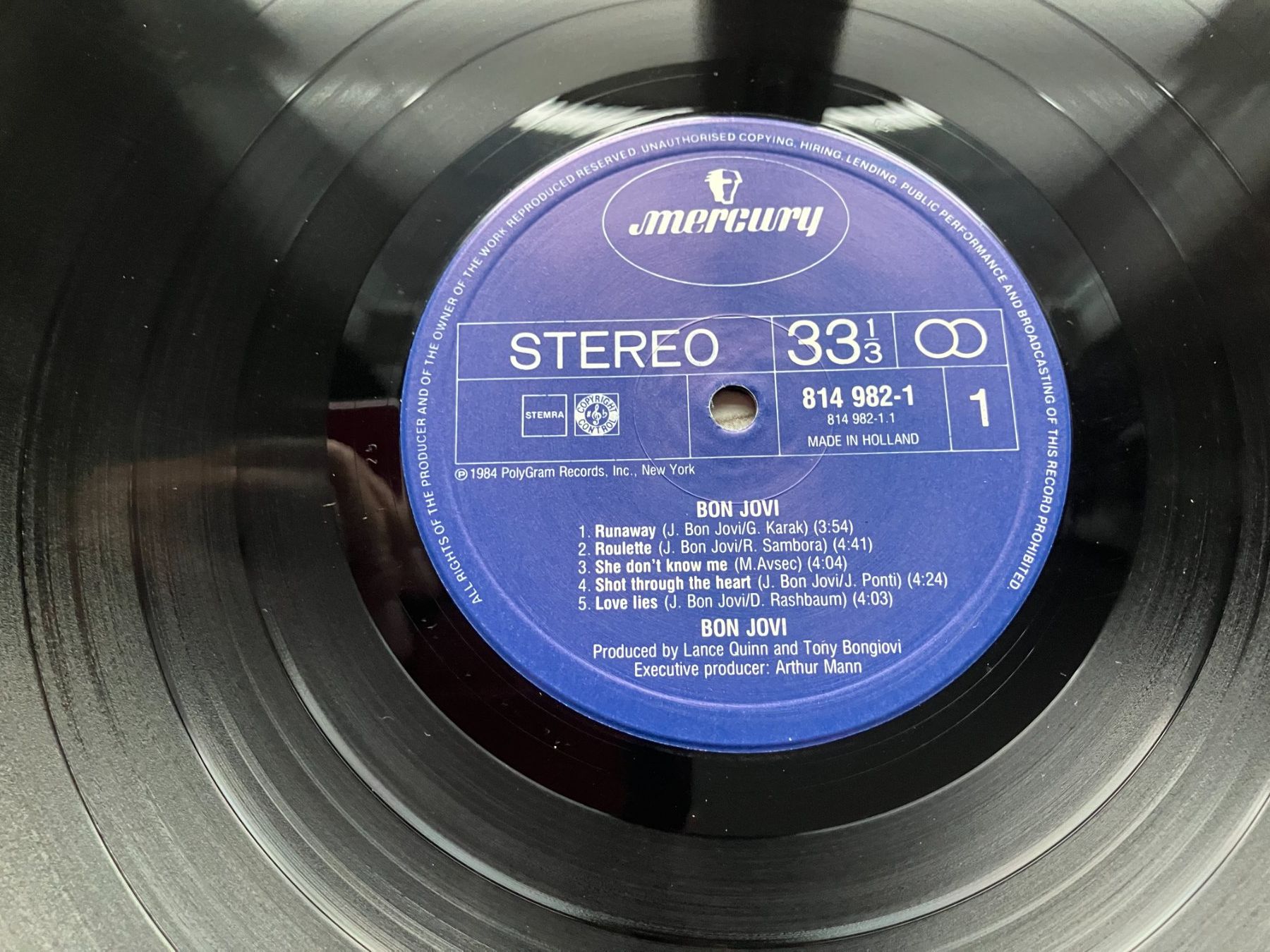 Schallplatten: Bon Jovi – Gebraucht aus Aarwangen von Jukebox3 7