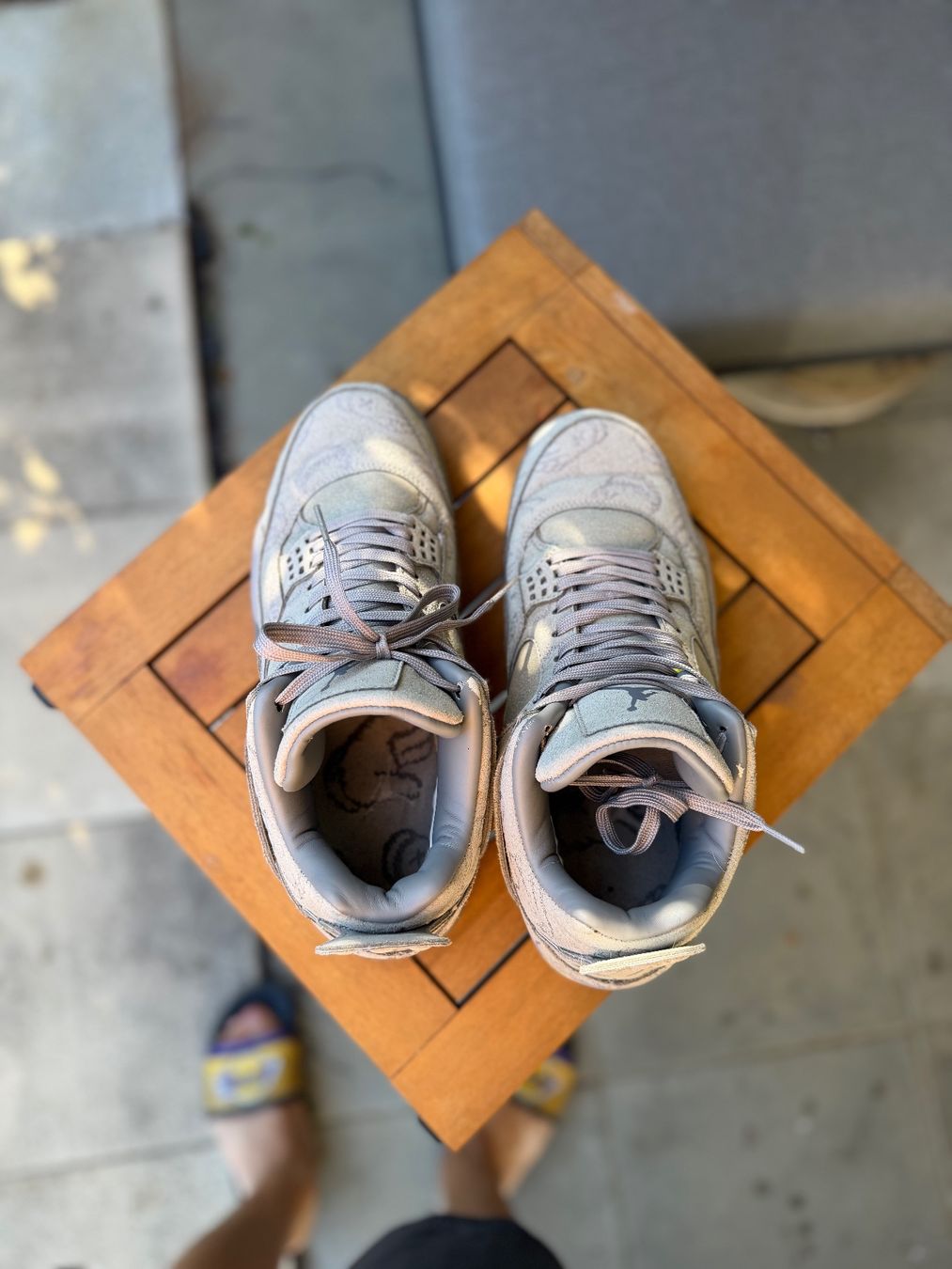Jordan Scarpe da uomo: Nike Air Jordan 4 Retro x KAWS – Usato da Birrhard venduto da gre_gk8j 2