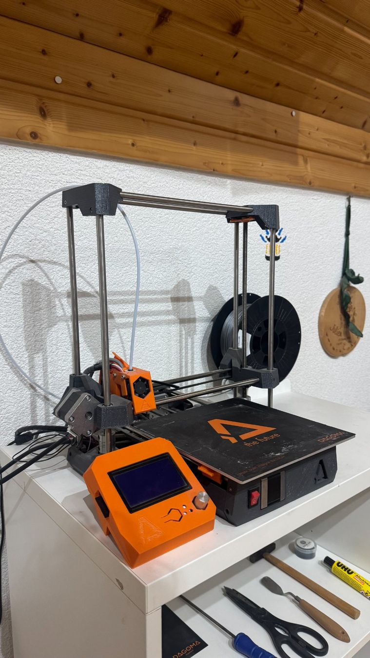 Stampanti 3D: Imprimante 3D Dagoma DiscoEasy 200 écran accessoires Pack – Usato da Châtel-St-Denis venduto da DistelJ 2