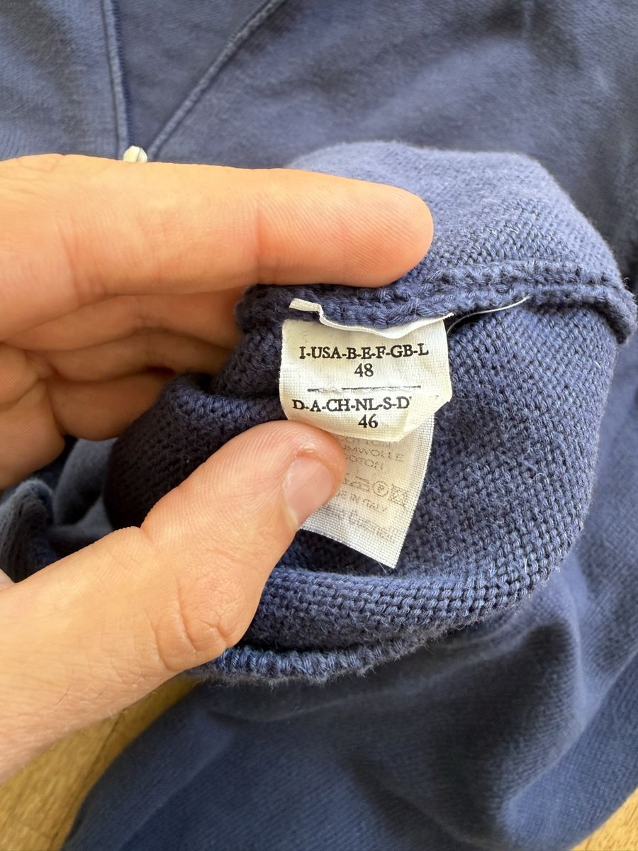 Brunello Cucinelli Maglioni & Felpe: Brunello Cucinelli Navy Quarter Zip – Usato da Genève venduto da SG_73 3