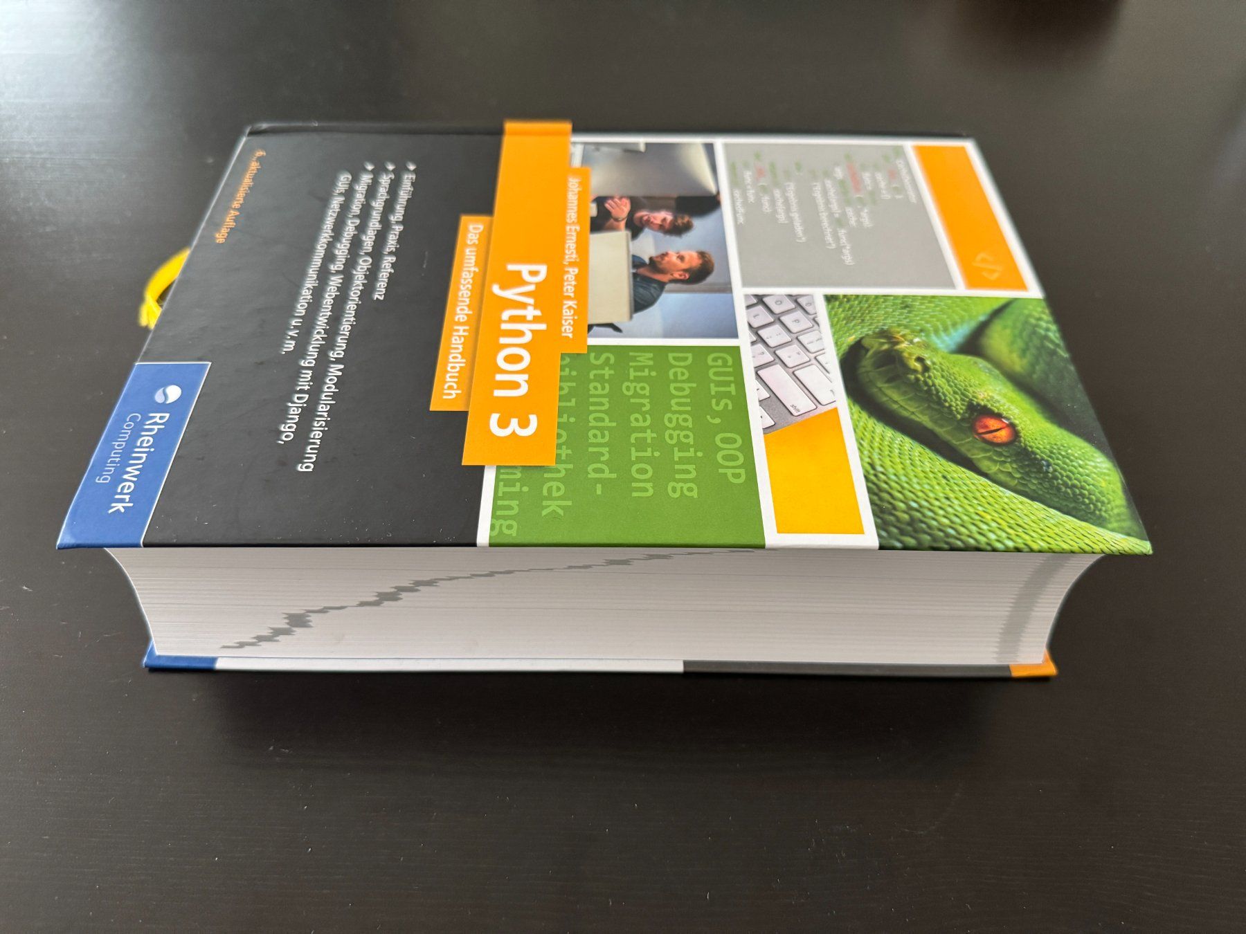 Bücher: Python 3 (6. Auflage) – Rheinwerk Computing – Neu (gemäss Beschreibung) aus Zürich von msinka 3