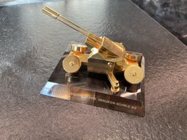 Oerlikon Bührle 35mm Modell Kanone Geschütz Armee FLAB