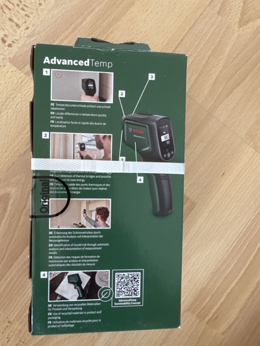 Bosch Messen: Bosch AdvancedTemp Termodetector nuovo – Neu und originalverpackt aus Jona von api_vd98 1