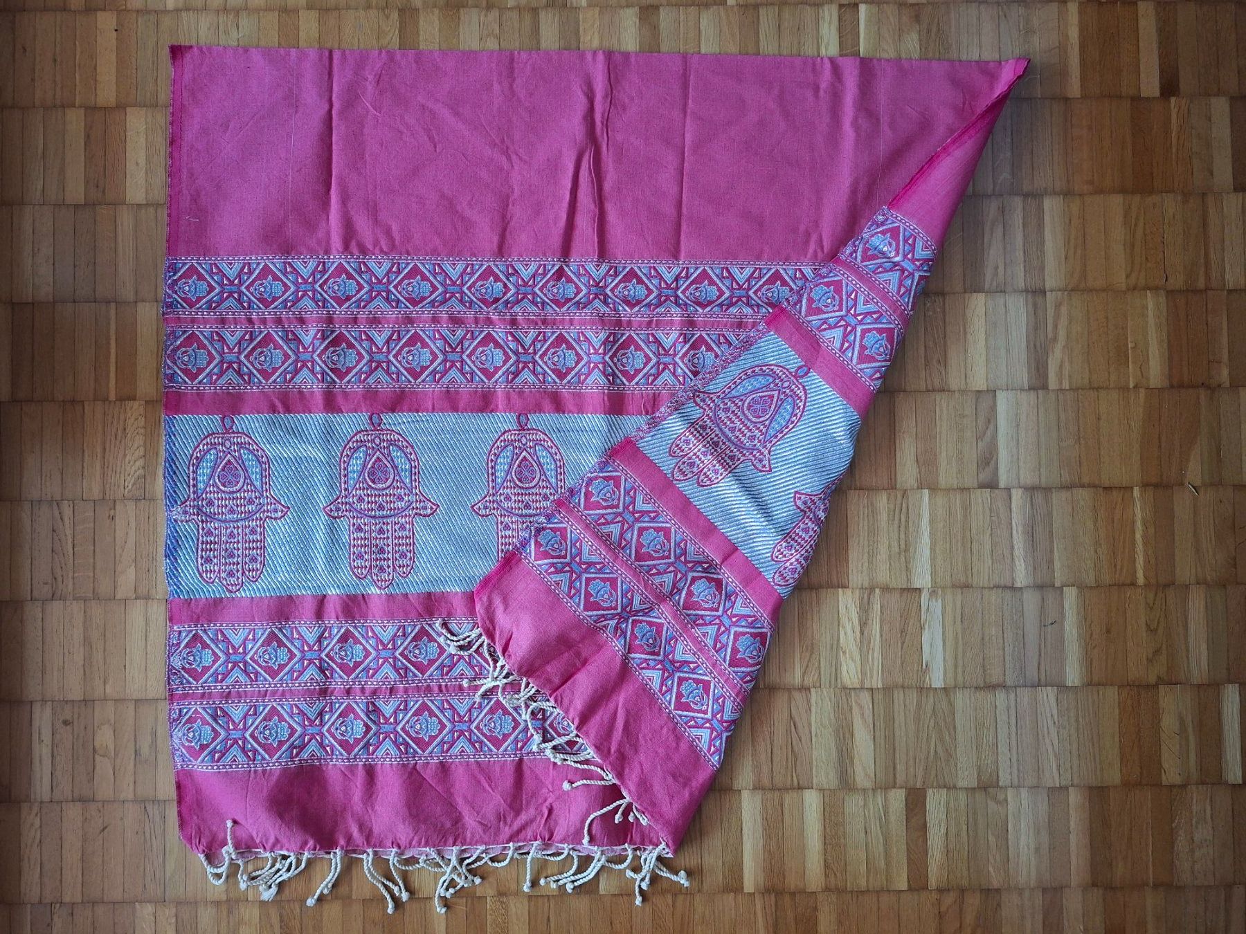 Badetücher: Strandtuch  Baumwolle  Hand der Fatima / Hamsa  Muster – Neu (gemäss Beschreibung) aus Zürich von Daniel517 2