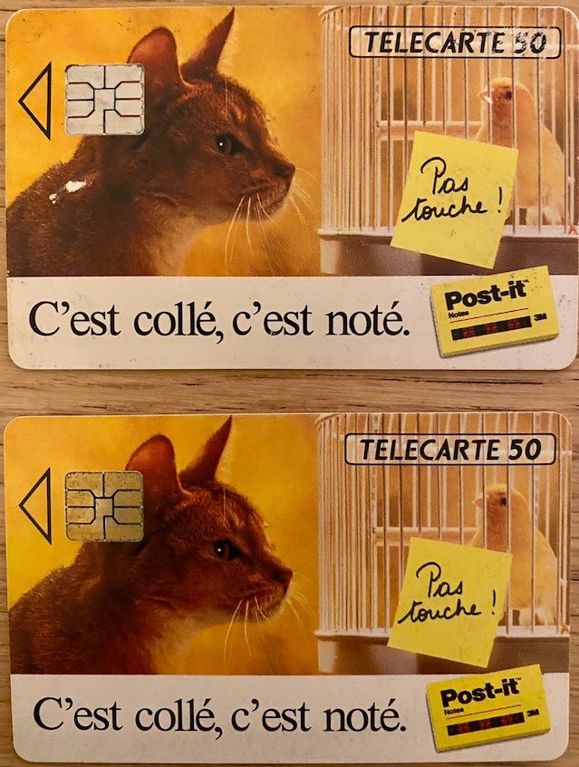 Telefon- & Taxkarten: Carte téléphonique française POST'IT – Gebraucht aus Lausanne von davzic