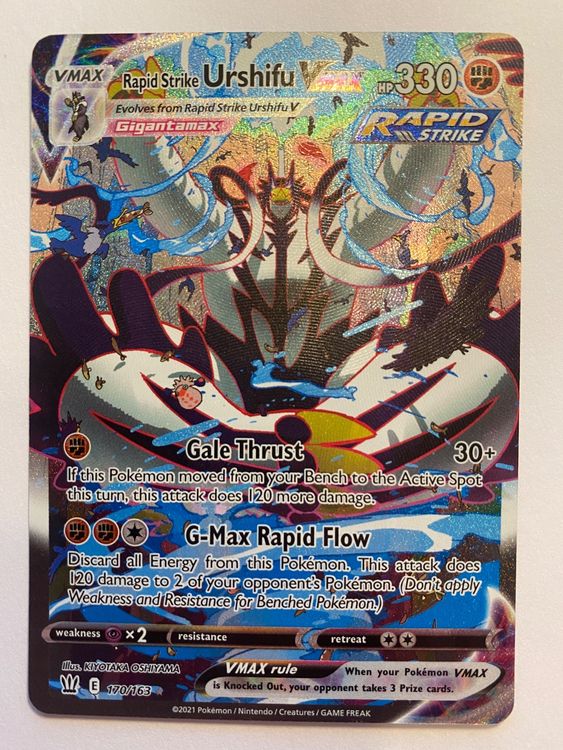 Rapid Strike Urshifu VMAX 'alt art' (Battle Styles), ENG Kaufen auf