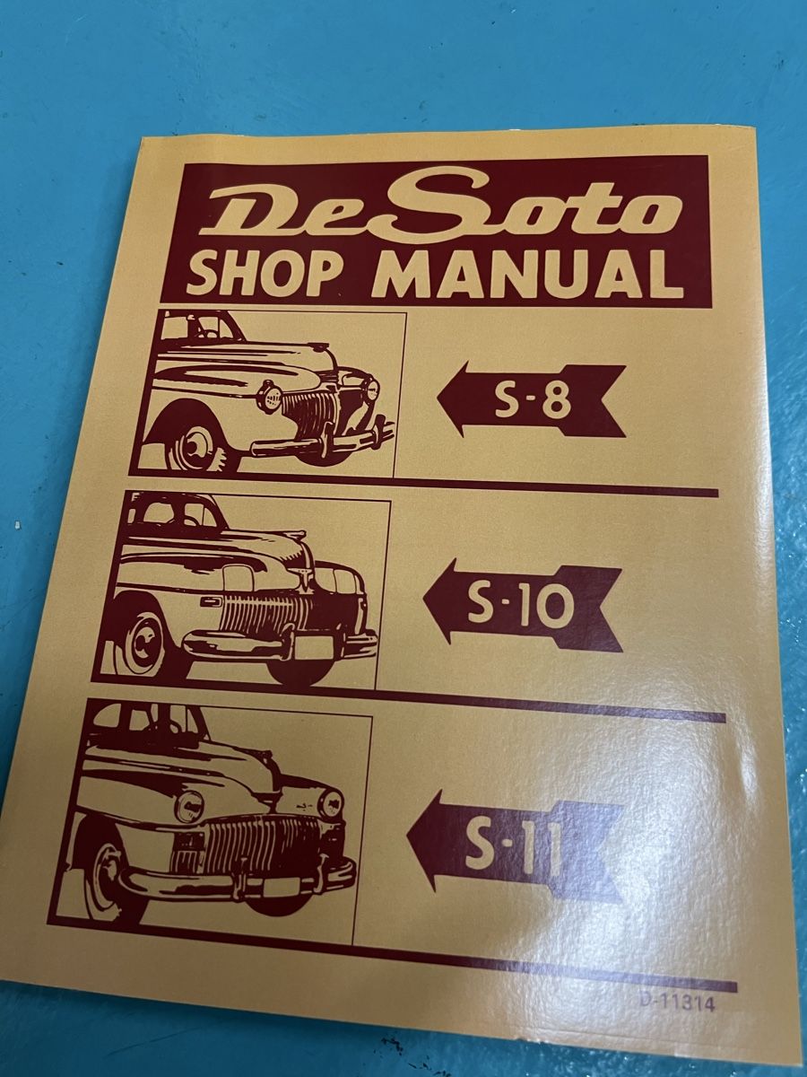 Libri: DeSoto 1946 - 48 Werkstatthanbuch – Usato da Steffisburg venduto da gfell2