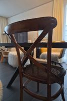 4 Vintage aus komplett Massivholz Stühle sehr gutem Zustand