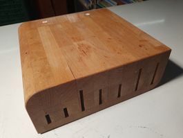 Messerhalterblock Buche