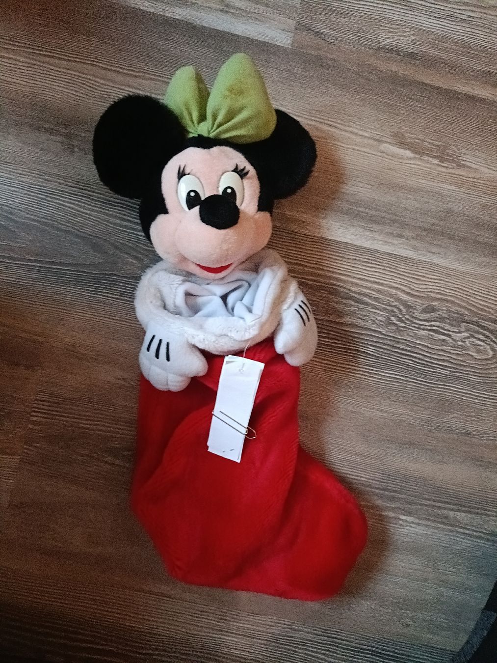 Disney Alle Dekorationen: Minnie Mouse Weohnachtsdekosocke – Neu (gemäss Beschreibung) aus Tenniken von Pasci1990