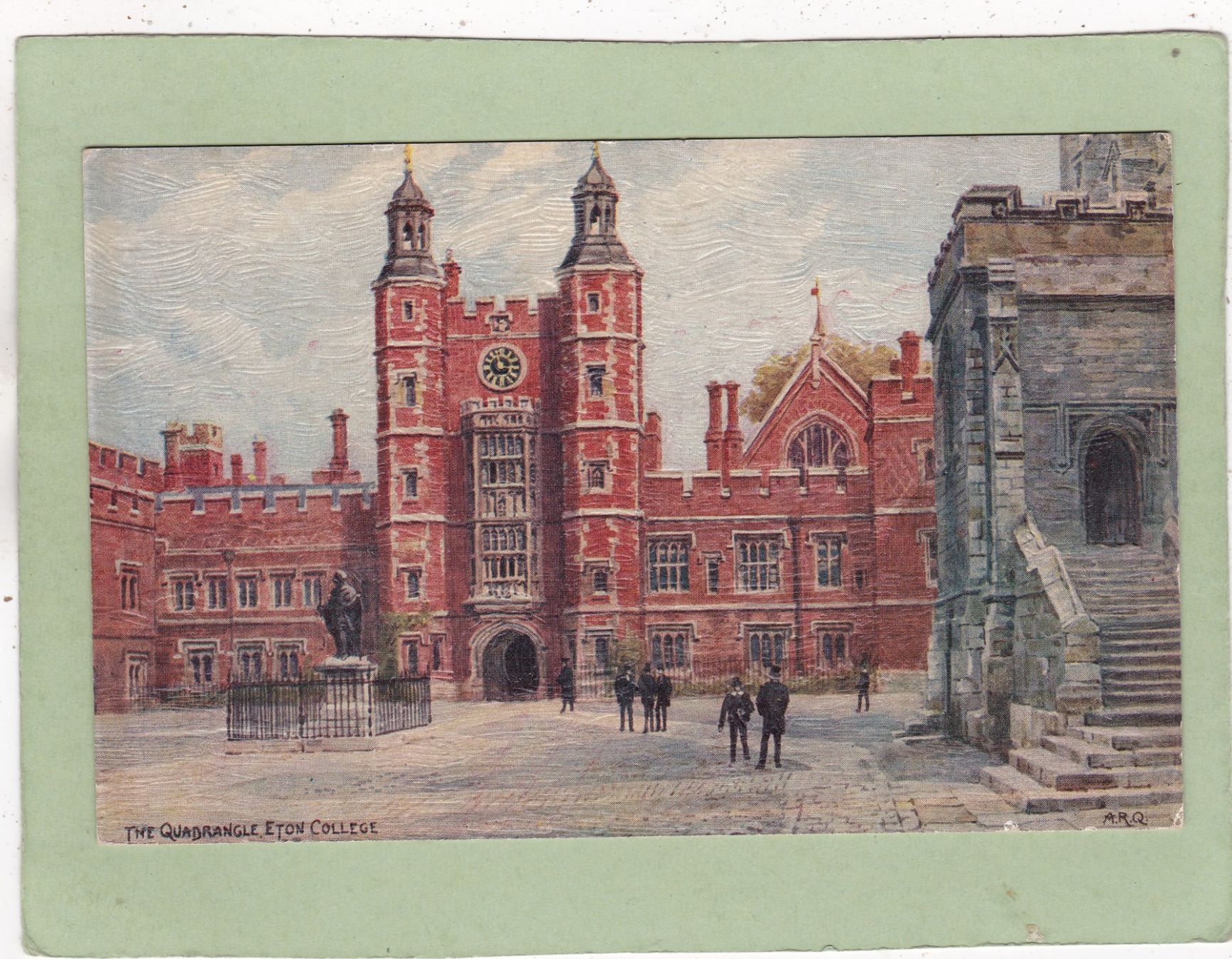 Cartoline postali: England Eton College The Quandrangle – Usato da Herisau venduto da Lisegrat2008